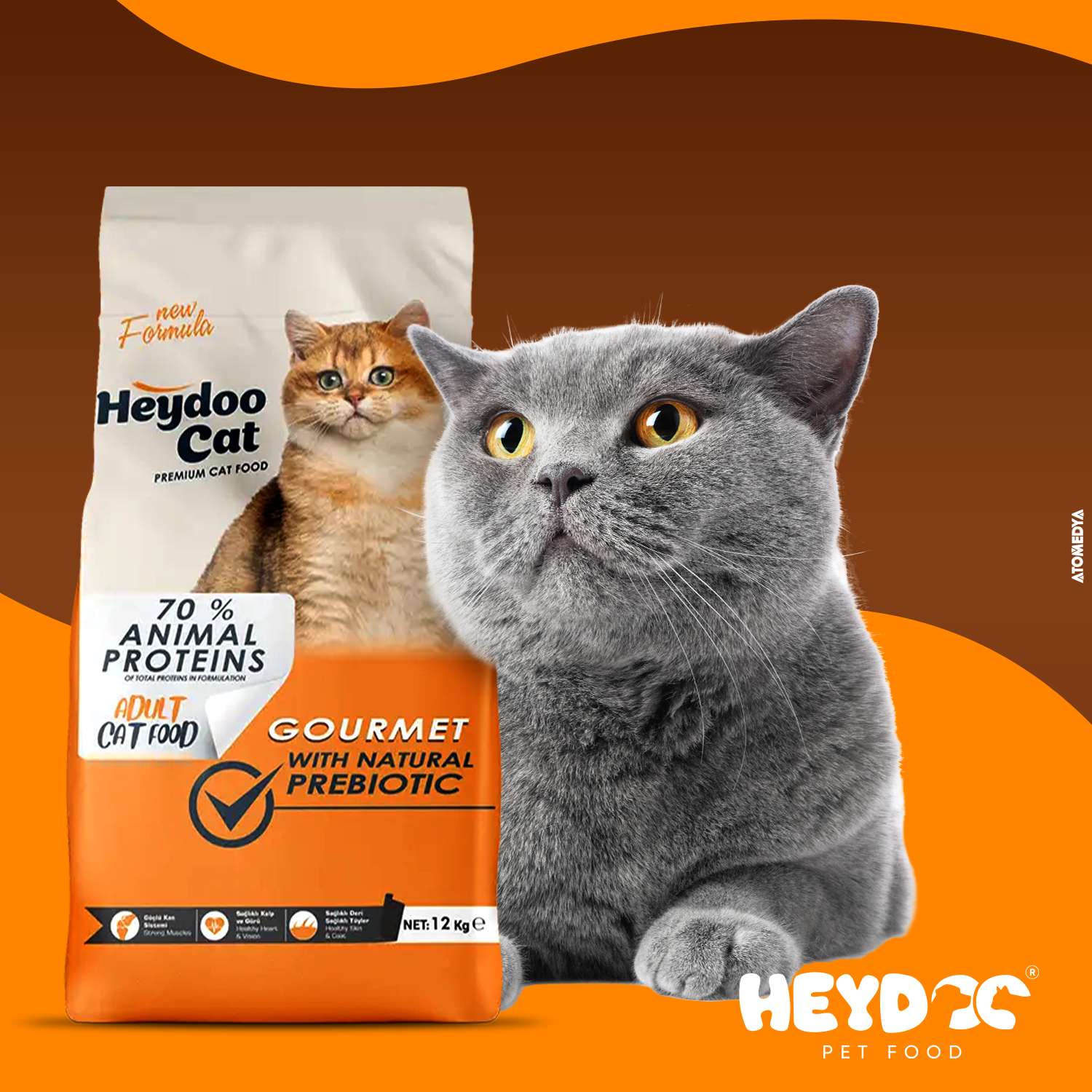 Cat dry food Gourmet 